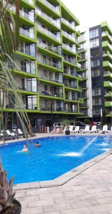 Alezzy Beach Apartament Prima Linie La Mare Нэводари Экстерьер фото